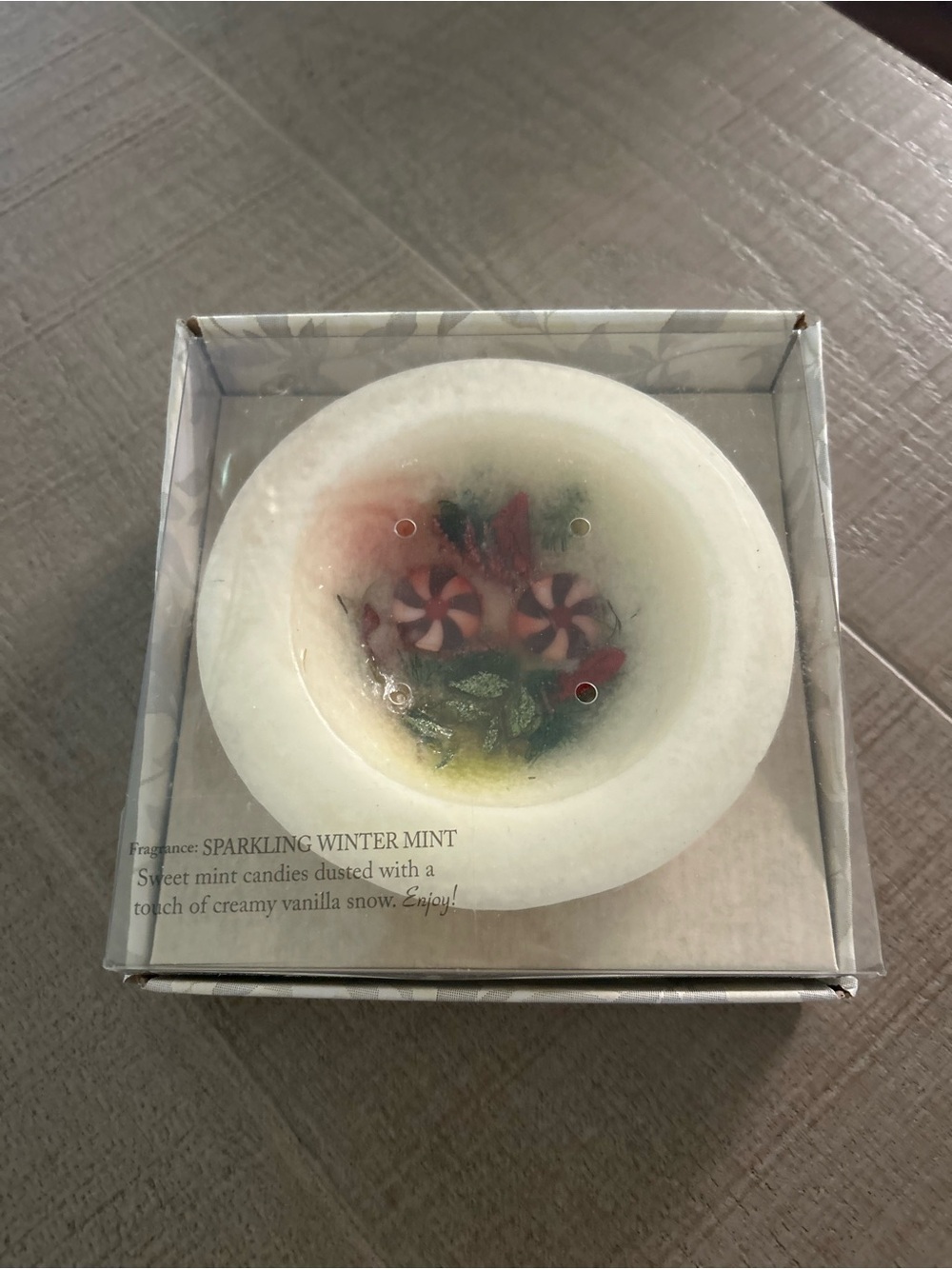Peppermint candle made in USA